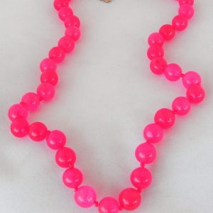 Quartz Pink (dyed) Necklace